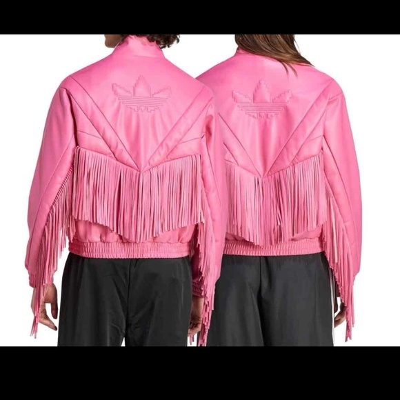 New adidas Originals Minecraft Jacket Pulse Magenta Colorway size small - Picture 9 of 10